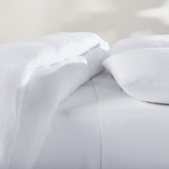 Solid White Jersey Sheet Set - Room Essentials - Picture 3 of 4